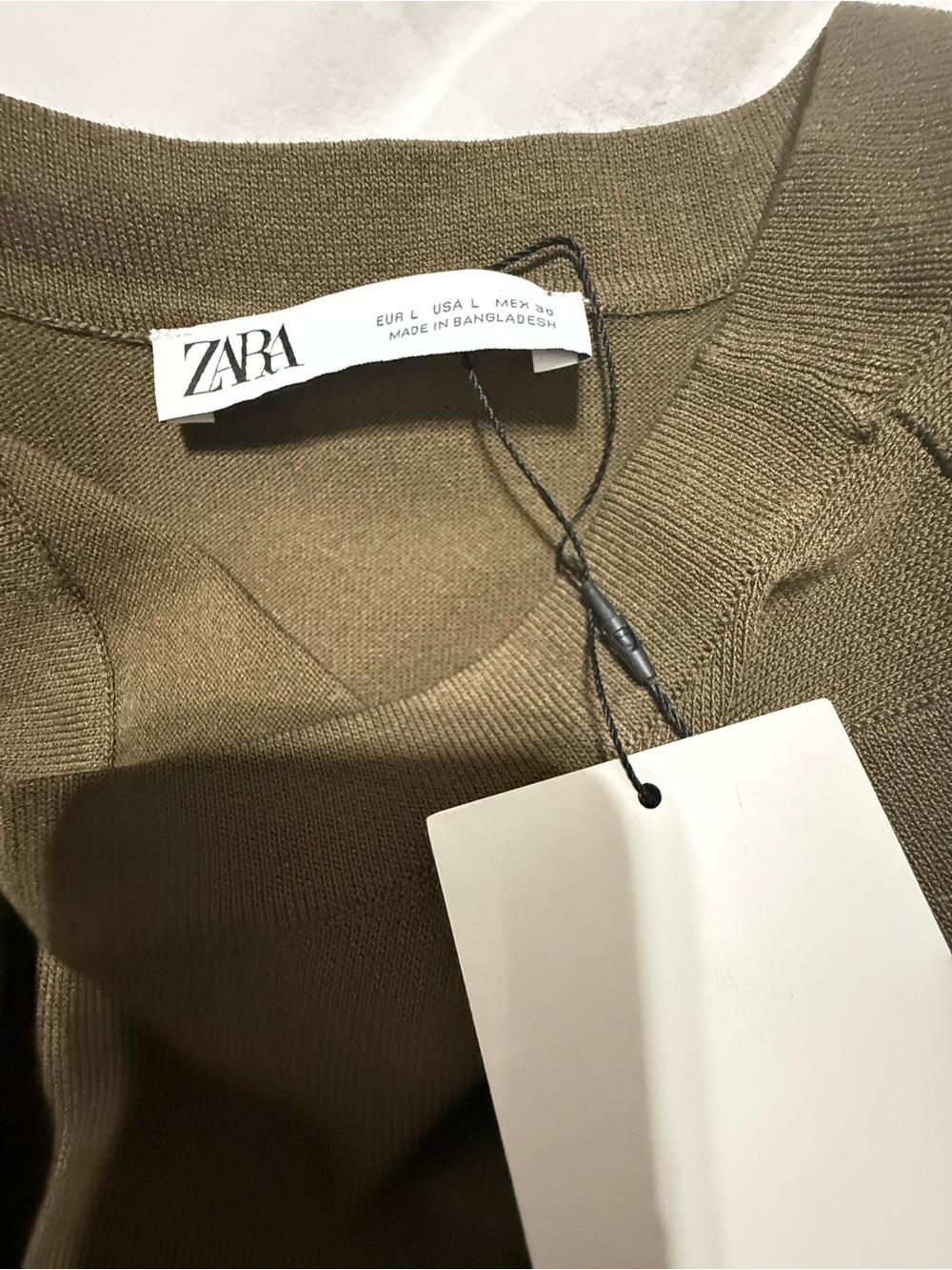 ZARA Olive Maxi Dress - Picture 3 of 5
